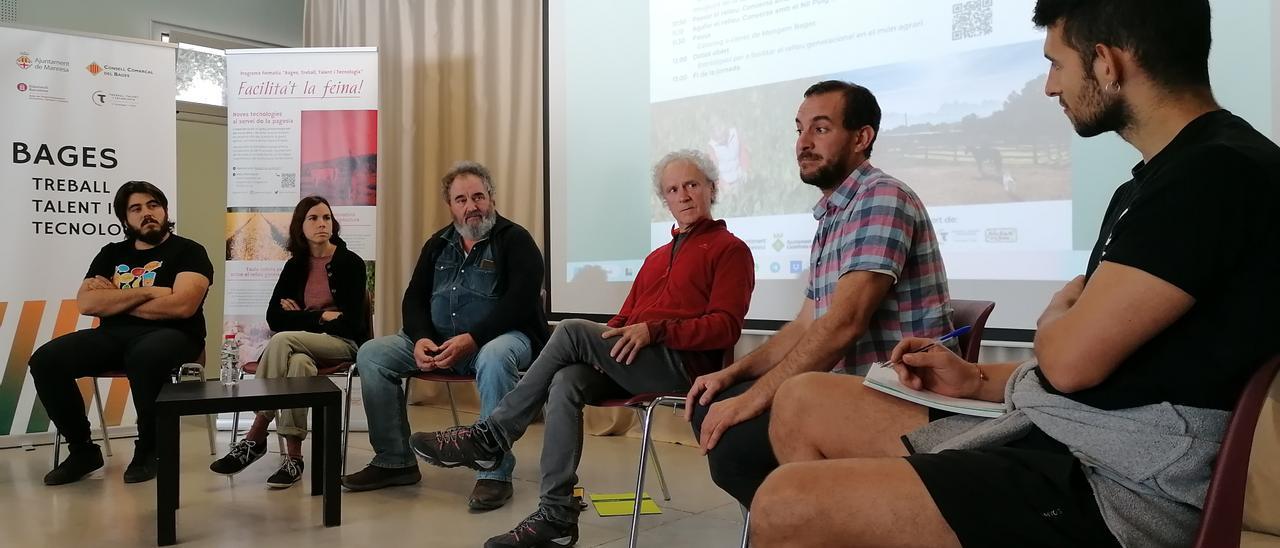 Un moment de la jornada celebrada a Castellnou de Bages