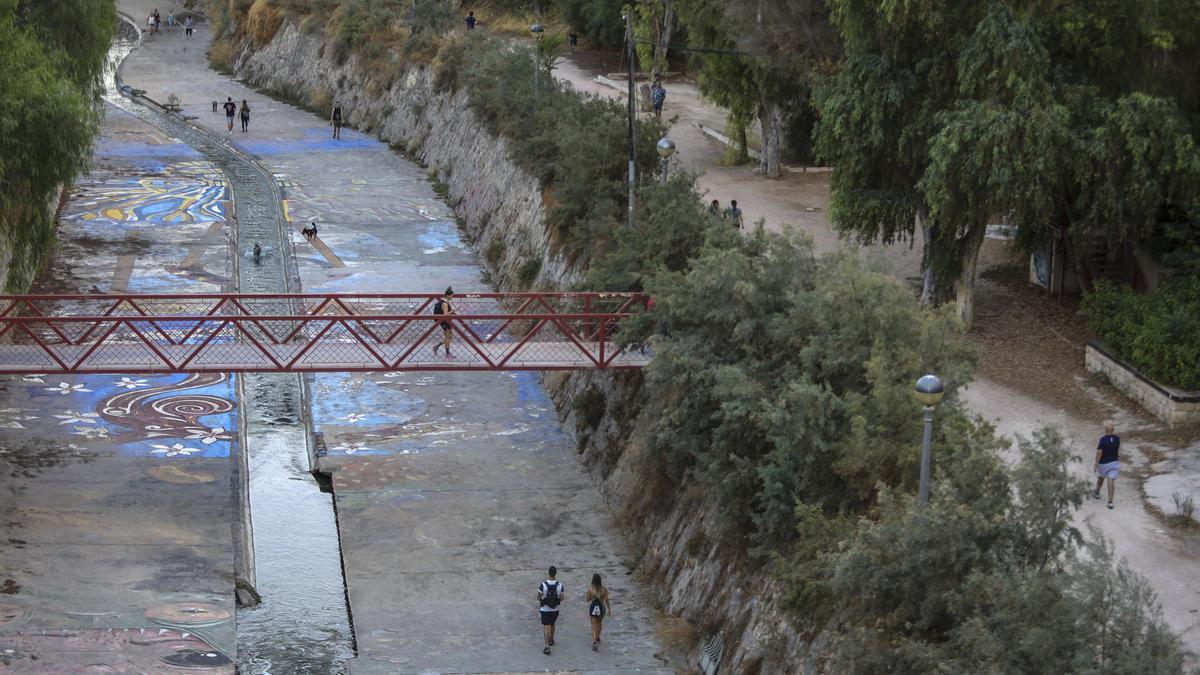 Ladera del río Vinalopó de Elche