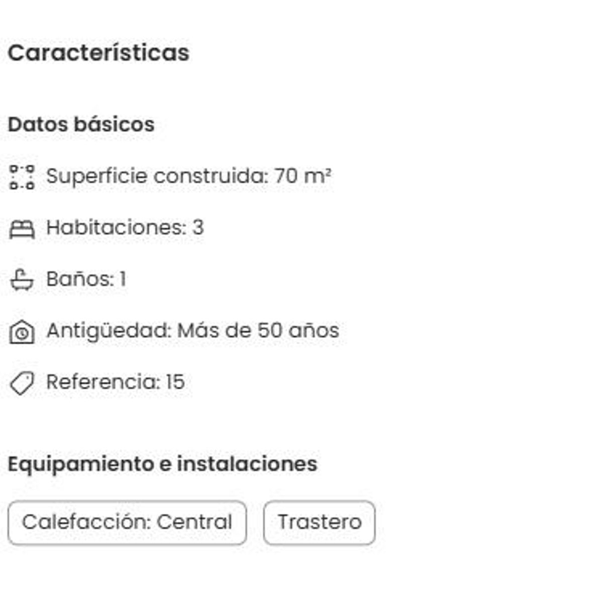 Características.