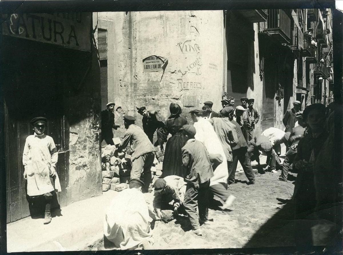 ’Setmana Tràgica’ (1909), fotografía de Frederic Ballell.