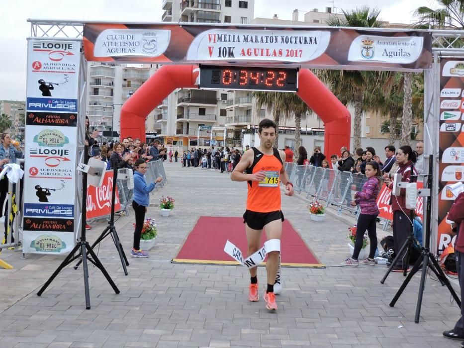 Media Maratón Nocturna y 10K de Águilas