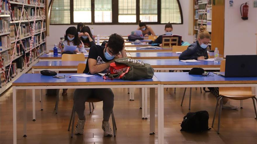 IU propone convertir en un espacio de recreo el aparcamiento de la Biblioteca Provincial