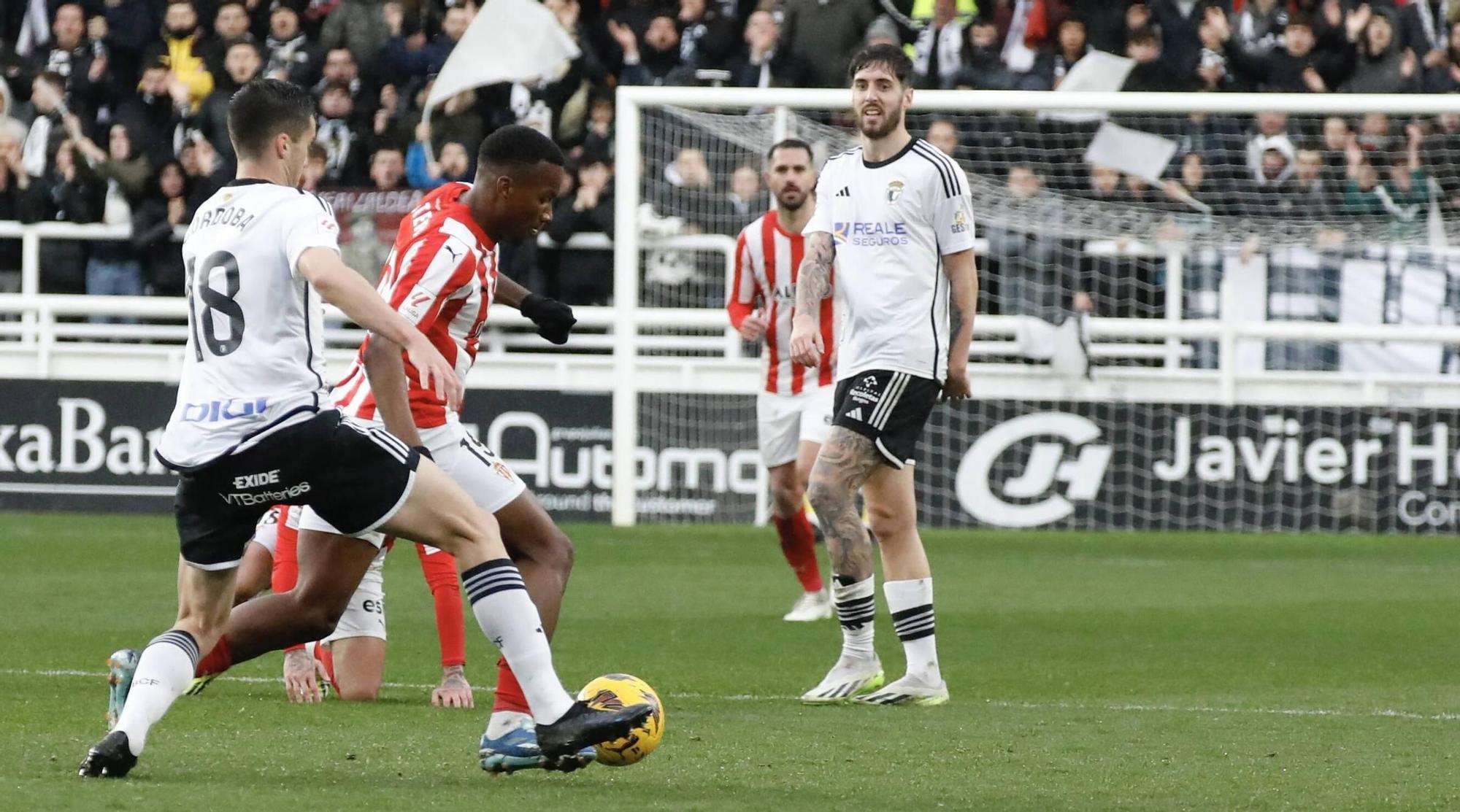 EN IMÁGENES: Burgos - Real Sporting