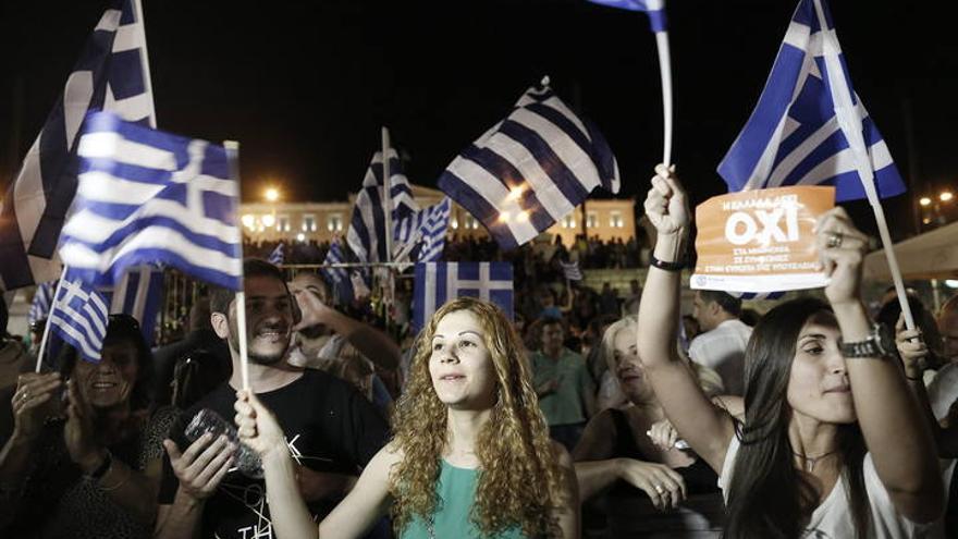 Grecia celebra la victoria del &#039;no&#039; en el referéndum