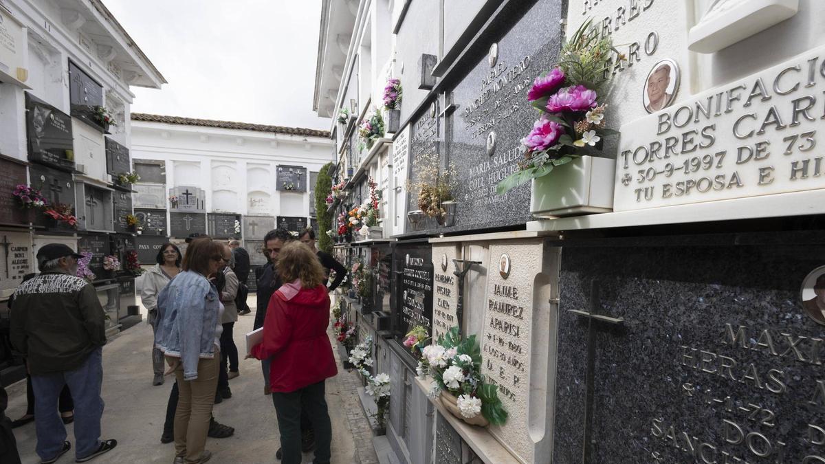El cementerio municipal de Gandia, en una imagen reciente.