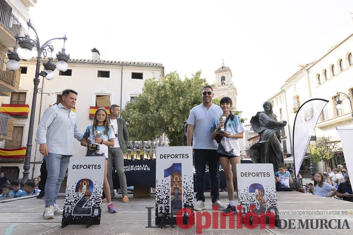 Clausura de las Escuelas Municipales Deportivas de Caravaca