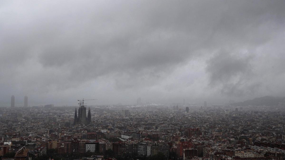 Temporal de lluvia en Cataluña