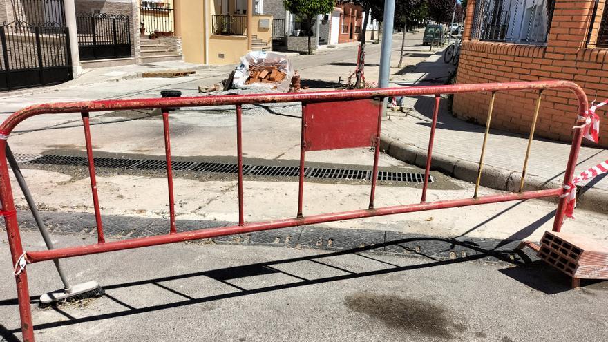 El ayuntamiento de Monesterio realiza obras puntuales para evitar inundaciones