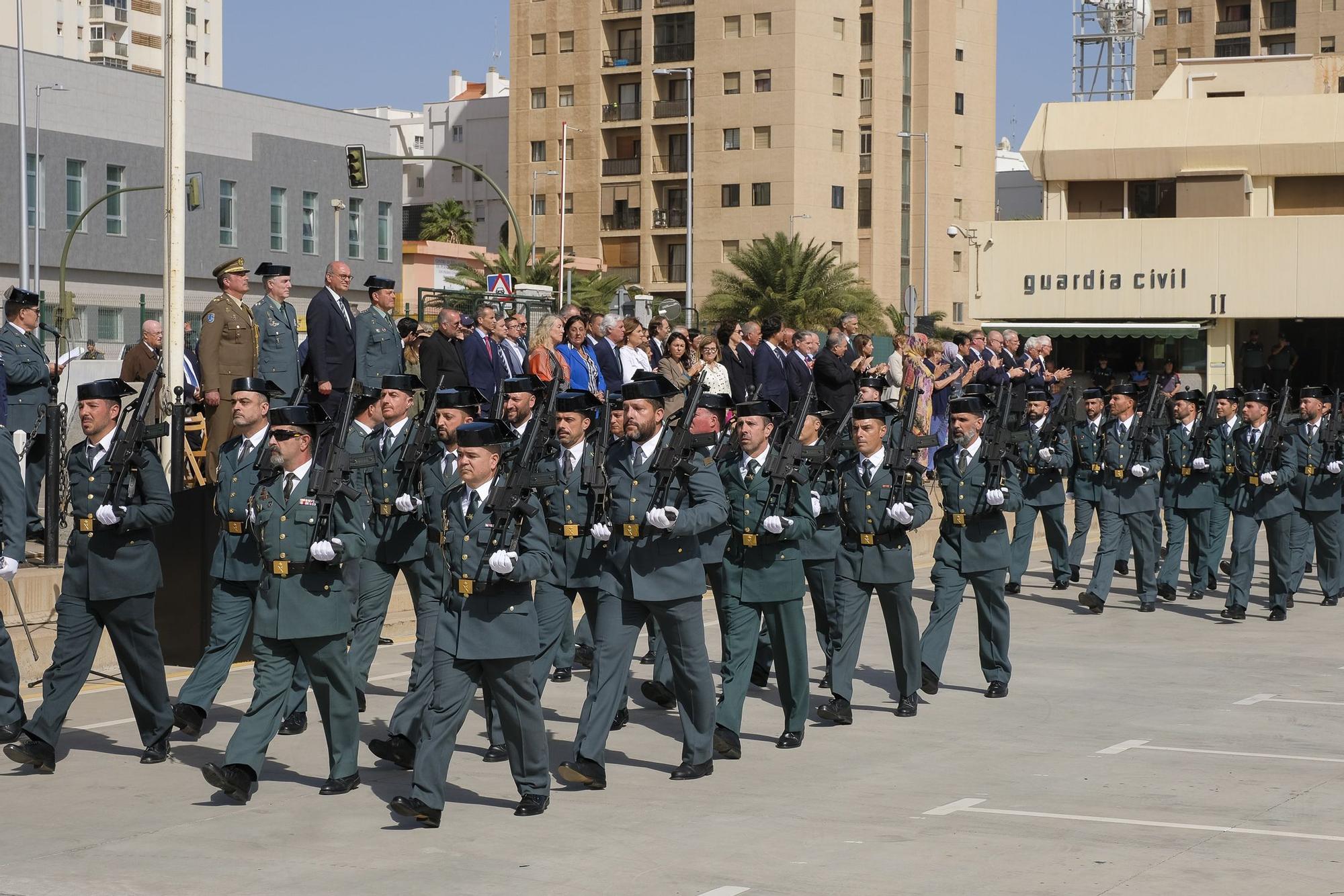 Toma de posesión del coronel jefe de la Comandancia de Guardia Civil