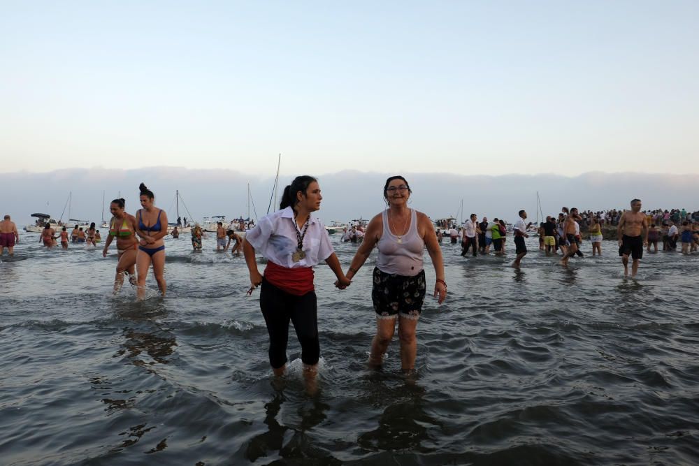 Procesión de la Virgen del Carmen en El Palo