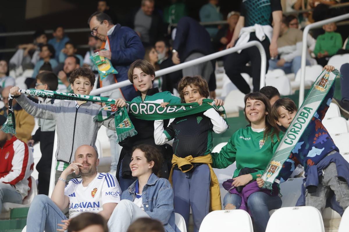Córdoba CF-Real Zaragoza | Las imágenes de la afición en El Arcángel