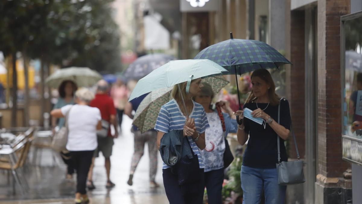 En la capital cordobesa se han registrado 17,8 litros por metro cuadrado entre las 00.00 y las 08.30 horas de este viernes.