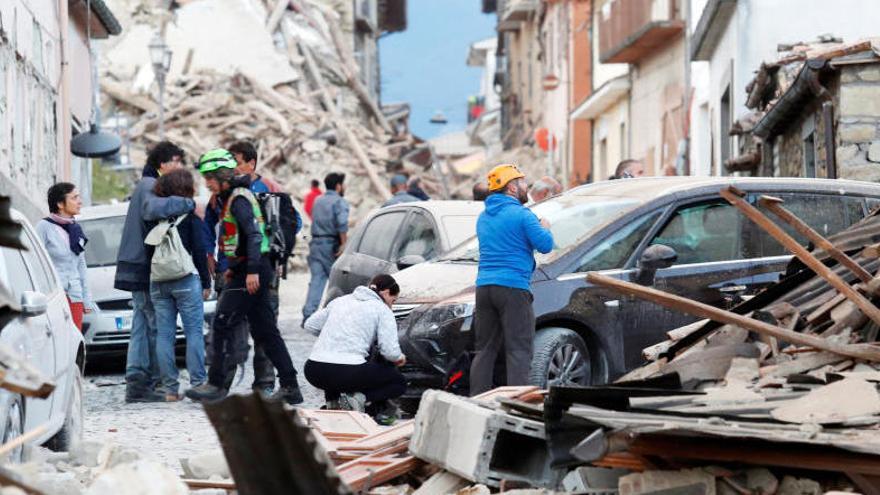 Imatge del darrer gran terratrèmol d&#039;Itàlia, l&#039;agost passat.