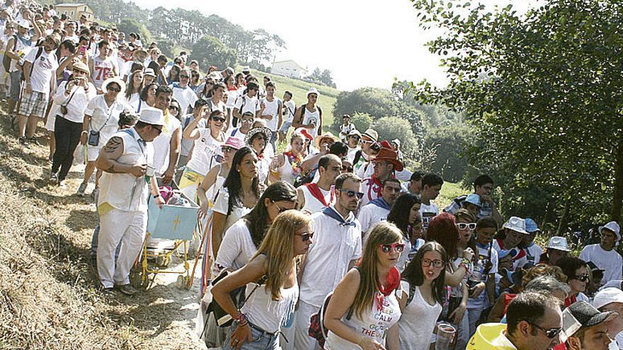 Asistentes a la jira de Frexulfe, el año pasado.