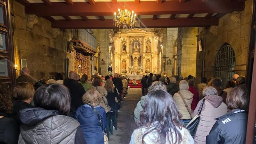 Los fieles viven Santa Rita con intensidad en Vilagarcía