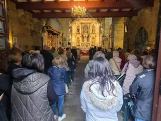 Los fieles viven Santa Rita con intensidad en Vilagarcía