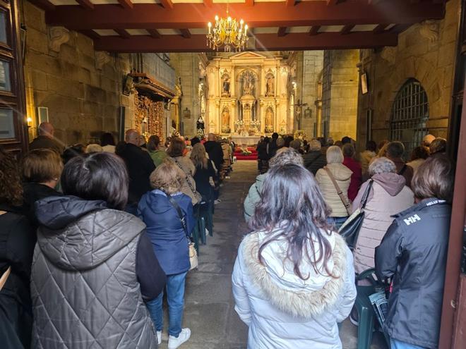 Los fieles viven Santa Rita con intensidad en Vilagarcía
