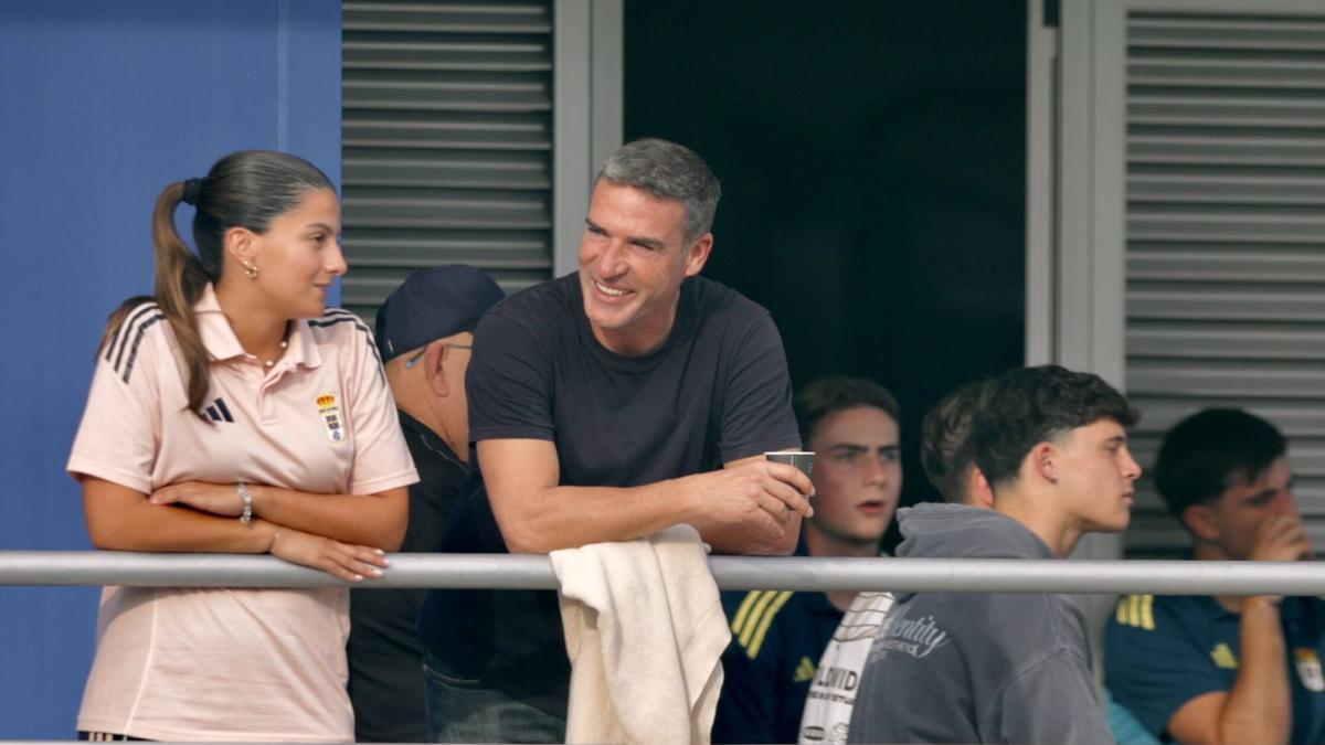 Luis Carrión, siguiendo el Vetusta-Marino de Luanco