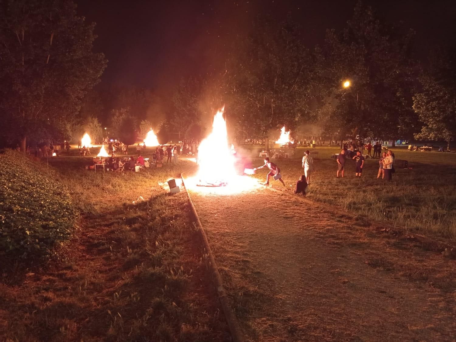 Celebración de San Juan en Culleredo