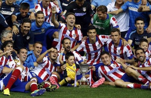 Imágenes de la final de la Supercopa entre Atlético y Real Madrid