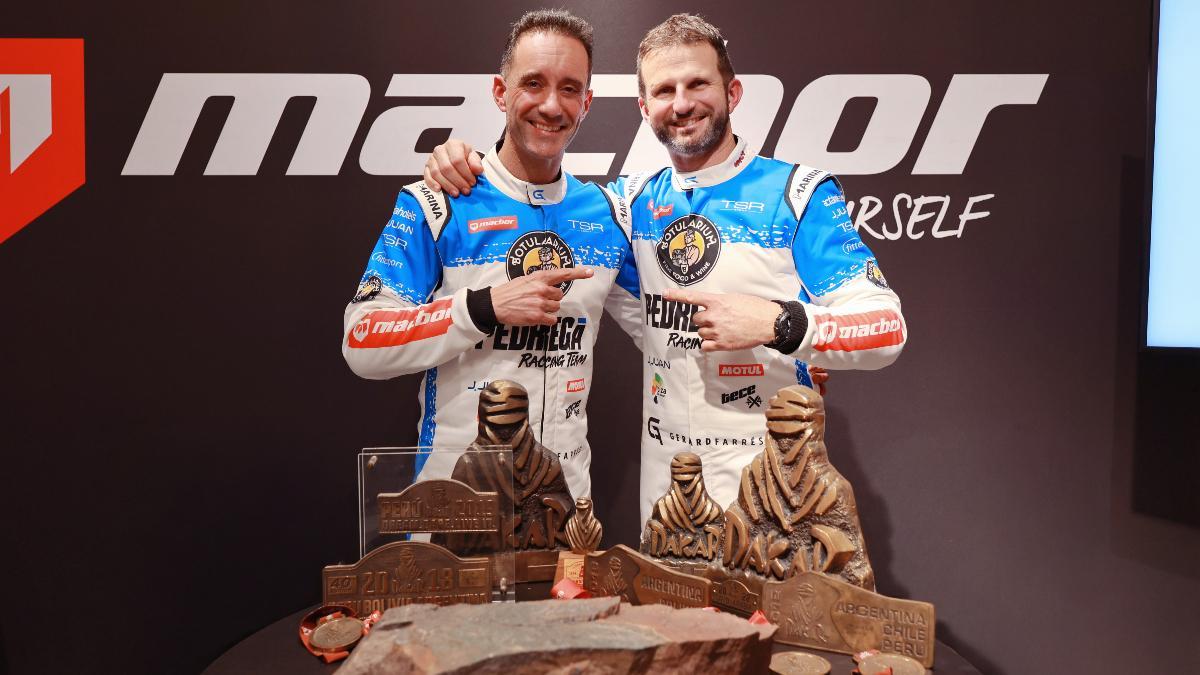 Gerard Farrés y su copiloto, Toni Vingut