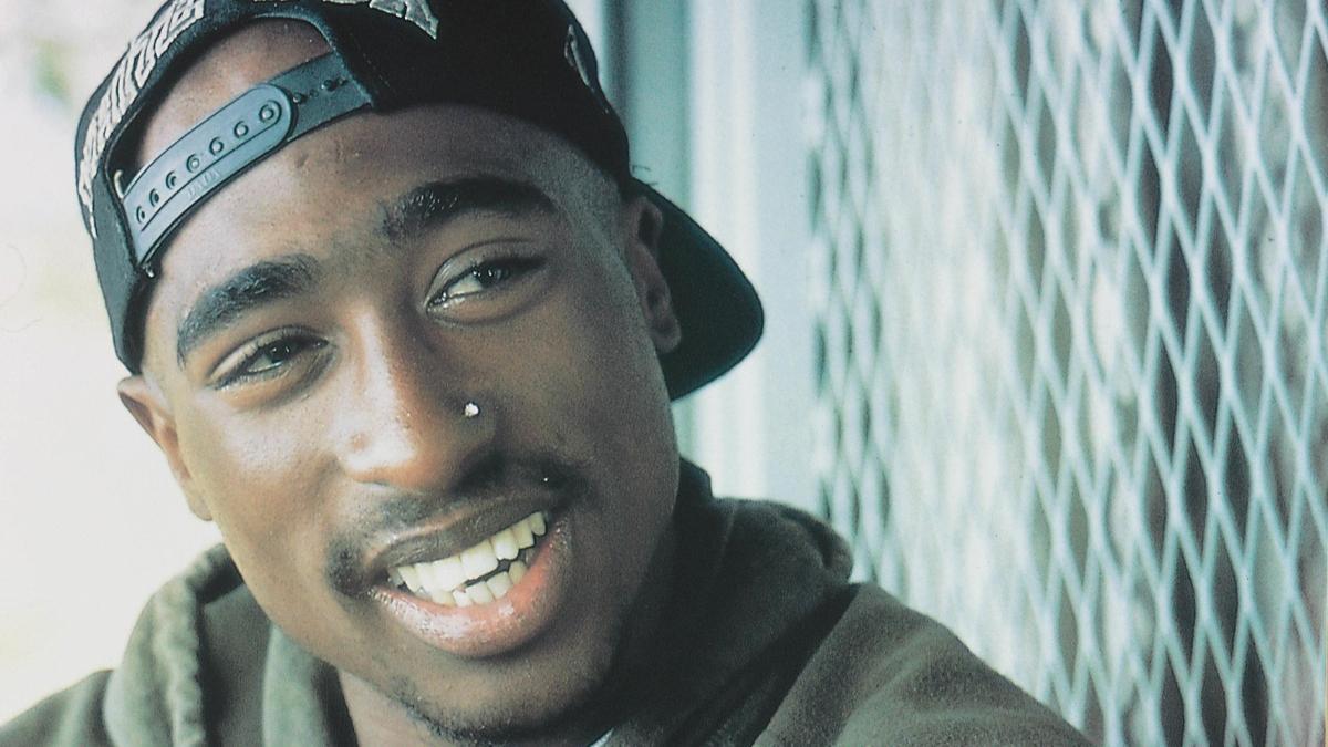 El rapero Tupac Shakur.