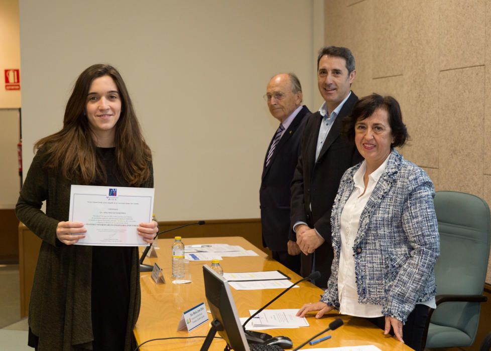 La UJI premia los mejores TFM y TFG en Ingeniería Industrial