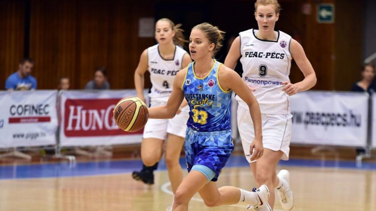 La nueva jugadora del Tenerife Terezia Palenikova.