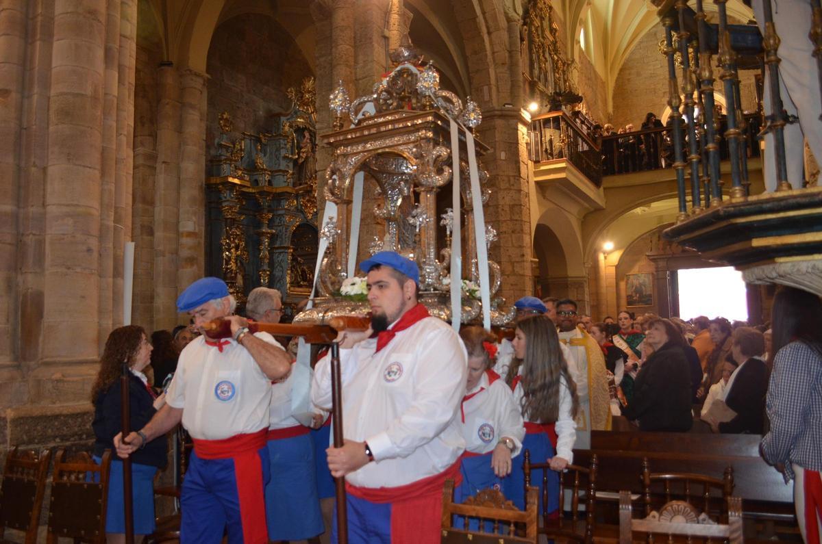 La Procesión de la Virgen de la Vega, en imágenes