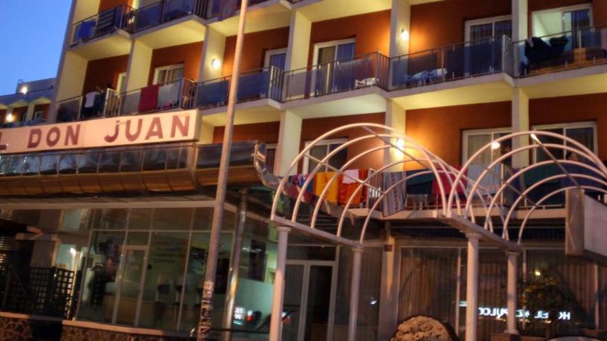 L&#039;hotel Don Juan de Lloret de Mar (imatge d&#039;arxiu)