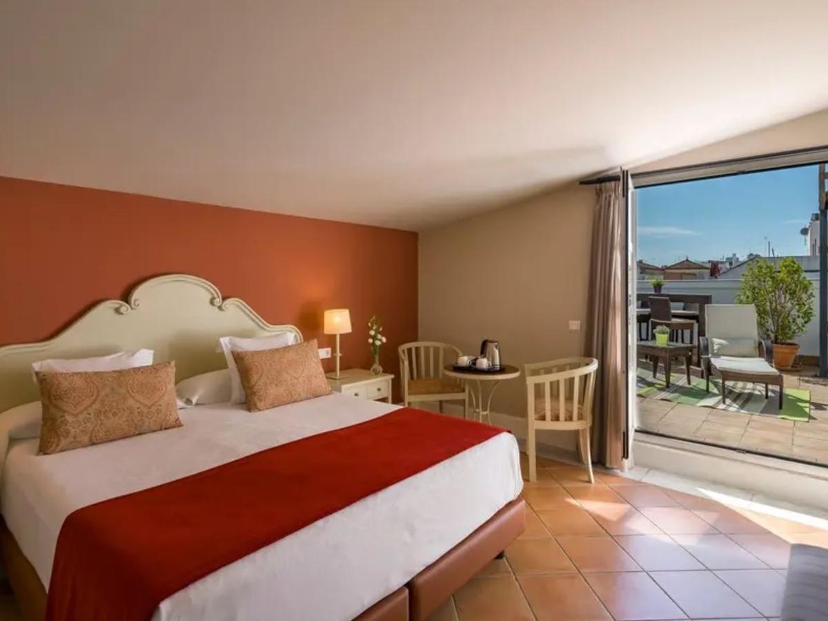 Hotel Vincci La Rábida, el establecimiento hotelero de cuatro estrellas en el que ha estado el rey emérito Juan Carlos I durante su visita a Sevilla