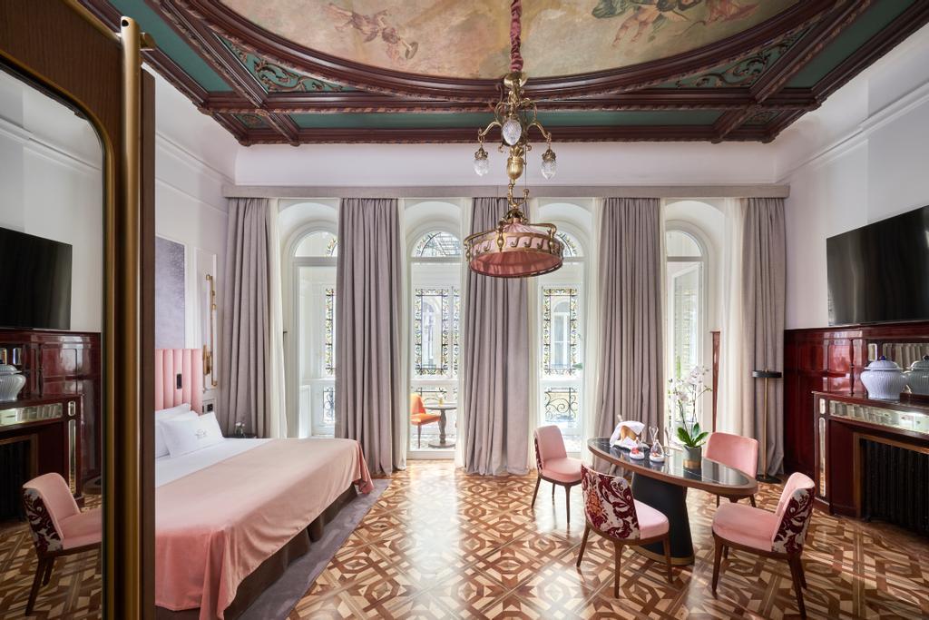 Algunas estancias conservan los artesonados originales.