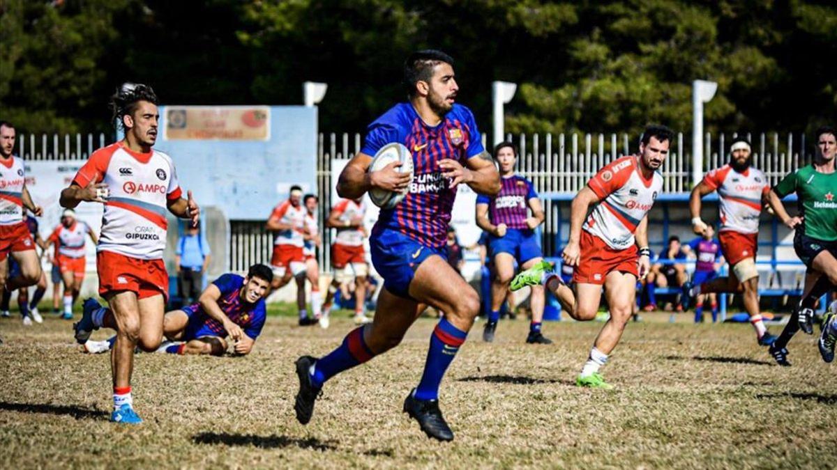 FCB Rugbi y AMPO Ordizia terminó en empate