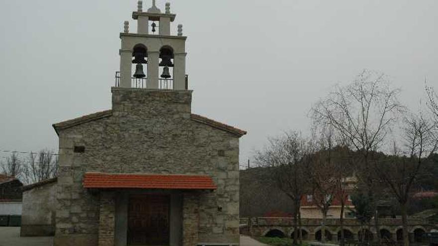 Iglesia de Santa Eulalia, donde actualmente se conservan las imágenes de San Fabián y San Esteban