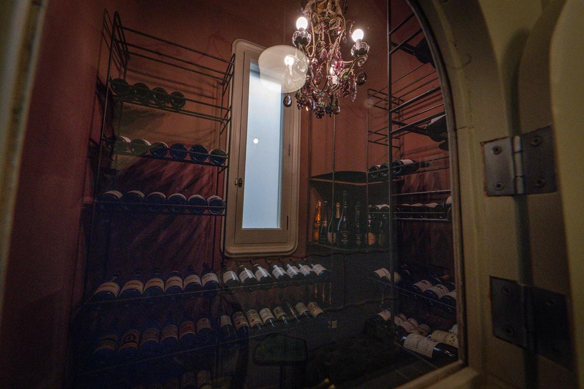 Una bodega en el tercer piso de la Casa Batlló.