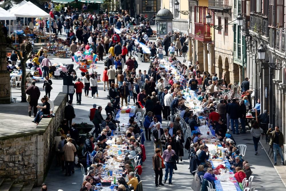 Comida en la calle en Galiana