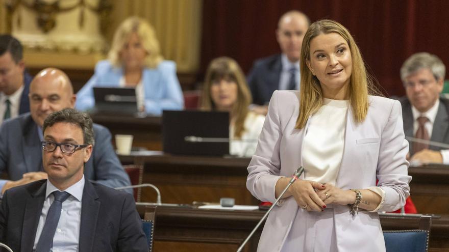 El pleno del Parlament, en imágenes