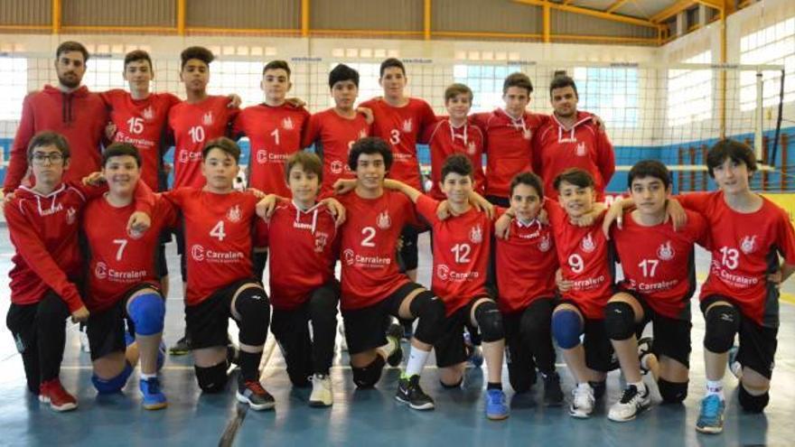 Los infantiles del Xàtiva Voleibol logran el bronce en la Final Autonòmica