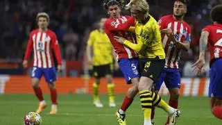 El Atlético muere aplastado por el 'Muro Amarillo' del Dortmund