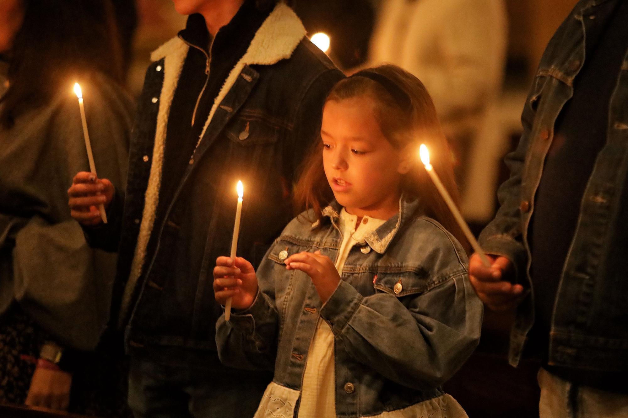 Las fotos de la Vigilia Pascual de la Semana Santa de Vila-real