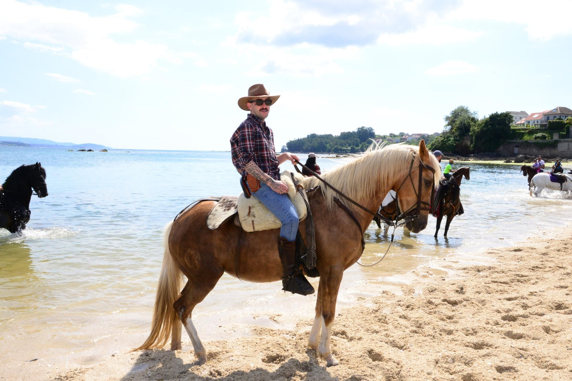 Más de 200 jinetes en la Xuntaza Cabalar de Moaña