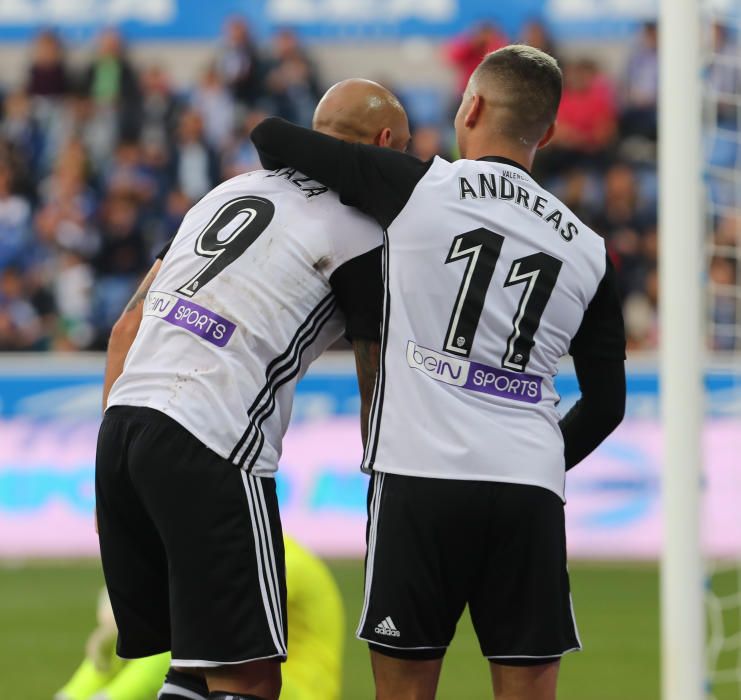 Alavés - Valencia, en imágenes