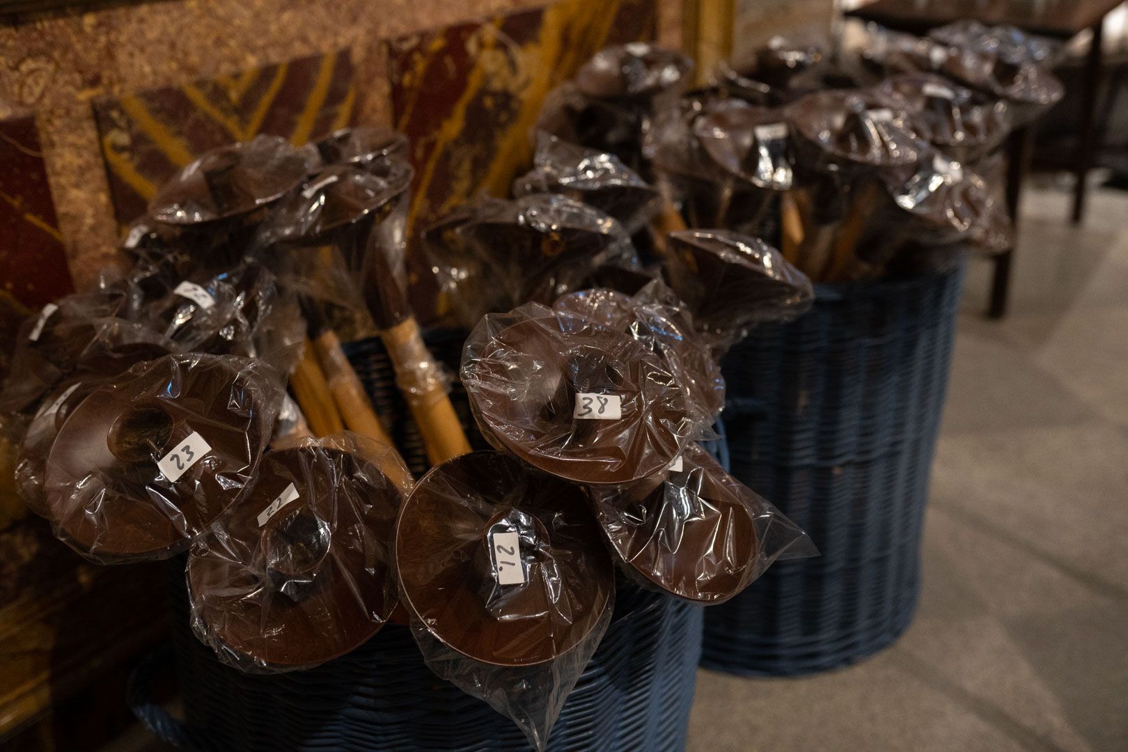 Rito de entrada de nuevos hermanos de la Cofradía del Silencio