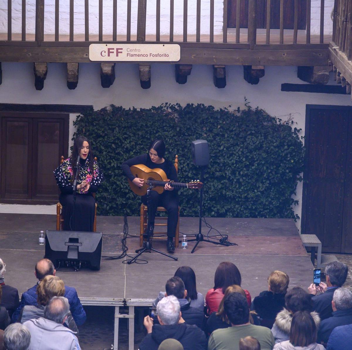 Lidia Rodríguez, en las Matinales de la Posada del Potro.