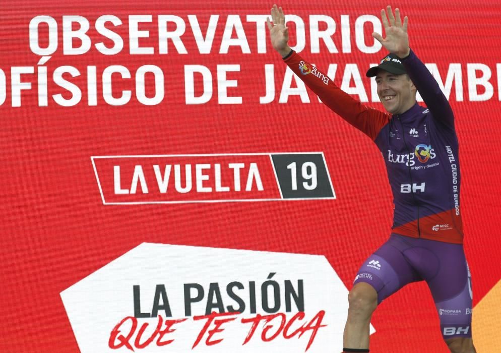 Ángel Madrazo gana la quinta etapa de la Vuelta.