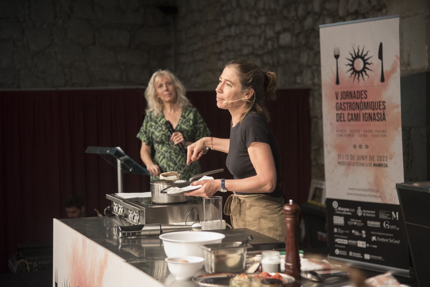 Totes les imatges de les Jornades Gastronòmiques del Camí Ignasià, amb Jordi Cruz i  Ada Parellada