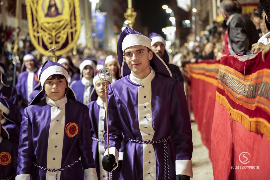 Las imágenes del Jueves Santo en Lorca