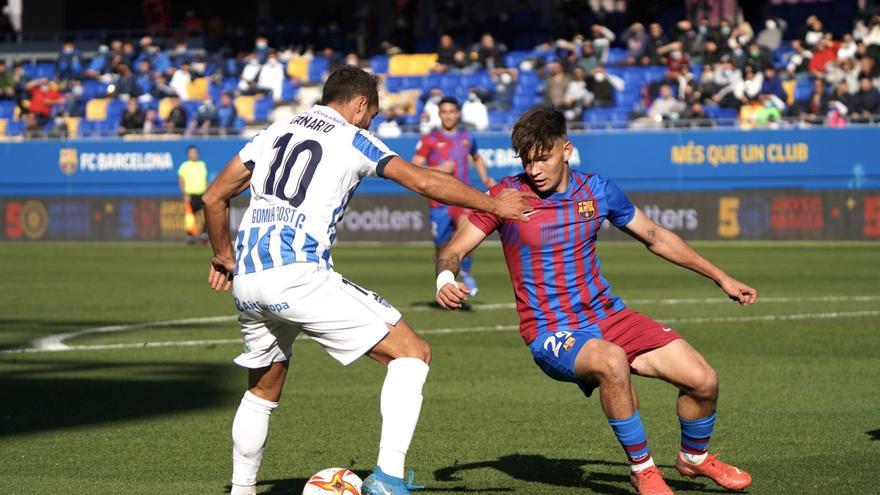 El Barça abate al Atlético Baleares en un cuarto de hora