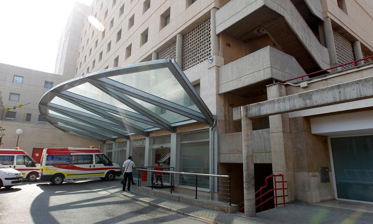 Hospital Doctor Peset de València en una foto de archivo