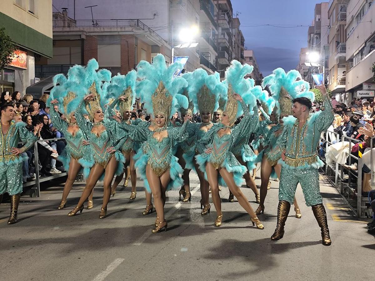 Las imágenes del desfile del Carnaval de Águilas (15 de febrero)